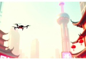 Cyberpunk Meets Tradition in Urban China