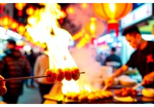 Sizzle and Spice in Every Chinese Street Bite