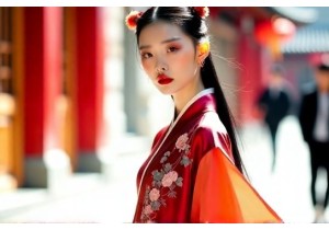 Fusion Fashion Blending Han Elements with Modernity