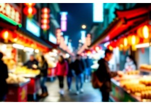 Nightlife and Food Walks in China Tour Itineraries