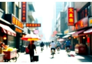 Street Photography Capturing Urban China Vibe