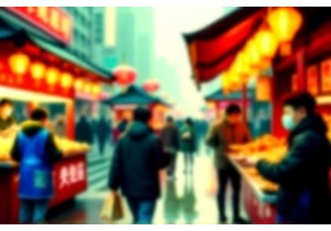 Chinese Street Food Sichuan Snack Carts and Their Role in Daily Commutes