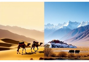 Yinchuan vs Lhasa Desert vs Plateau Comparison Nomadic Traditions and Scenery