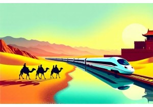 Silk Road travel guide combining camel trekking and modern trains