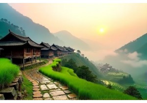 Ethnic Minority Villages in Hunan Where Tujia Stilt Houses Stand