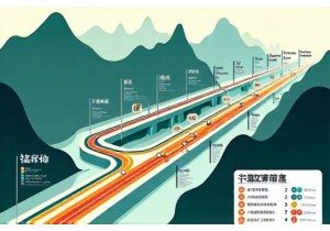 Subway map of Chongqing with mountain city navigation essentials