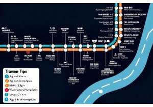 Subway map of Wuhan with Yangtze River crossings and university access