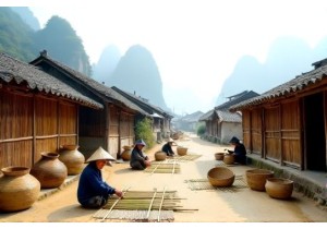 Rural Tourism China Discovery of Gelao Bamboo Craft Villages