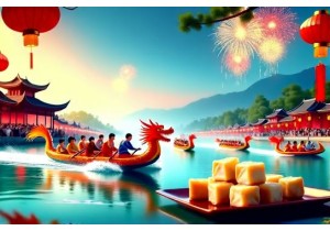 Traditional Festivals China Featuring Dragon Boat Races and Fireworks