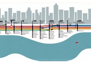 Subway map of Wuhan updated for Yangtze River crossing lines