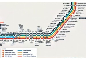 Subway map of Shenzhen updated for 2024 metro line expansions