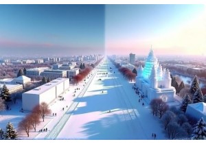 Jilin vs Harbin Winter Sports Facilities and Snow Festival Scale