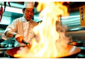 Behind the Wok A Day in Life of a Chinese Kitchen Chef