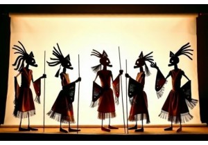 Watch And Learn Shadow Play Behind The Screen On Intangible Trails