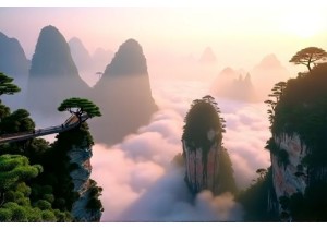 Zhangjiajie vs Huangshan Mountain Hiking Trails and Mythical Scenery