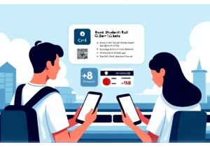 Train booking for students in China discounts and ID verification steps