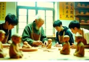 Sculpt Memory On Intangible Trails Clay Figure Zhang Workshops In Tianjin