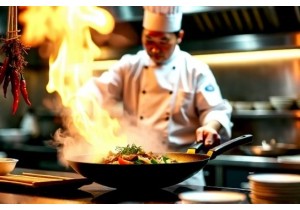 A Day in the Life of a Chinese Restaurant Chef Using Wok Mastery