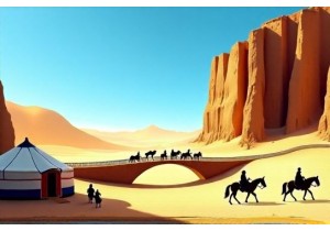 Hohhot vs Dunhuang Steppe Nomad Culture Versus Desert Cave Art in Gansu Comparison