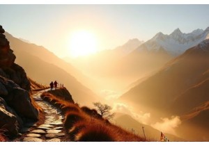Off the Beaten Path China: Sunrise Trails Above Tibetan B...