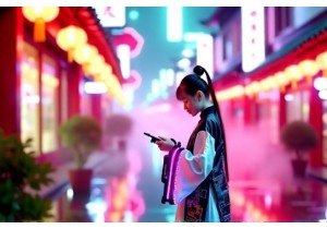 The Rise Of Cyberpunk China Aesthetics In Short Video Vis...