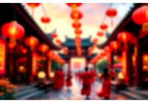 Traditional Festivals China Customs With Lanterns