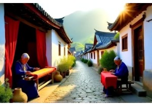 Off the Beaten Path China: Silk Weaving in Shaxi Ethnic V...
