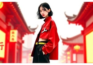Qipao Silhouettes in Chinese Streetwear