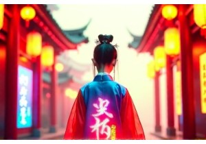 Eastern Aesthetics Meets Cyberpunk in Modern Chinese Visu...