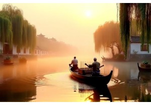 Ride a Canal Boat to Hangzhou to Learn Silk Weaving History