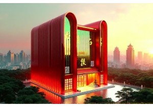 New Chinese Style Architecture Redefining Urban Landmarks...