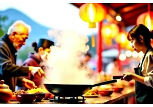 Chinese Street Food: A Kunming Night Stall