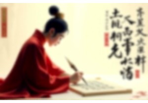 Poetry and Calligraphy in Viral Aesthetic Posts