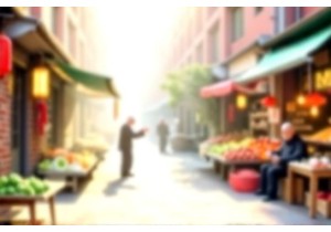 Daily Life in China: Shanghai Alleyway Mornings